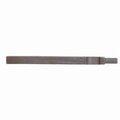 Sioux Tools Hardened Chisel, Square Shank, Blank Tip, 58 Tip, 7 OAL 2187